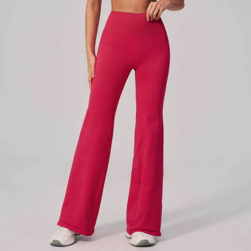 Yoga Fitness Pants - Yoga Pants High Waist Wide Leg