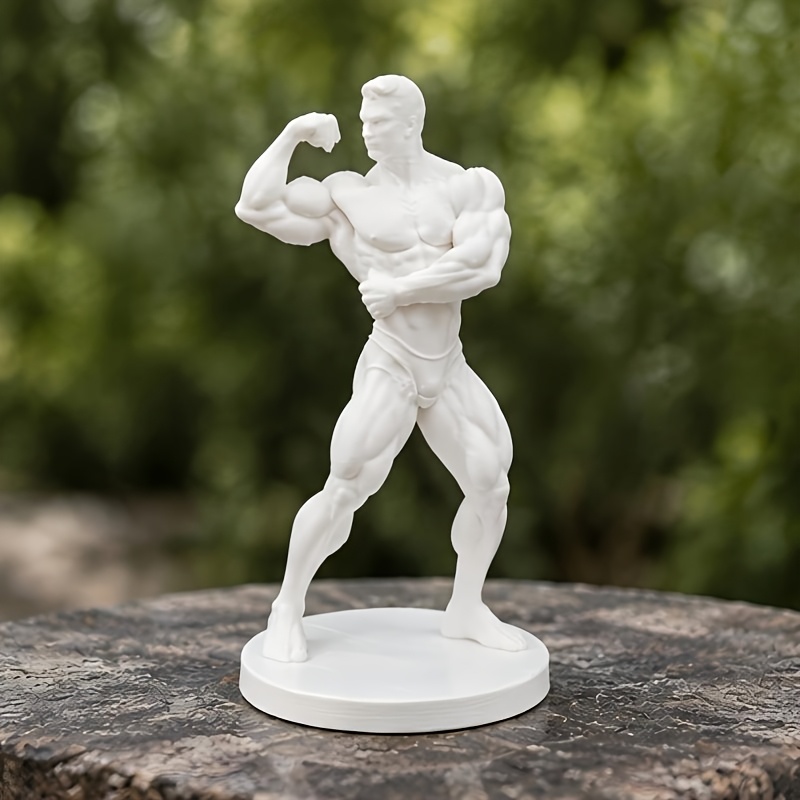 Yoga Fitness Room - 1/2 Piece Fitness Trainer Sculpture Ornament,