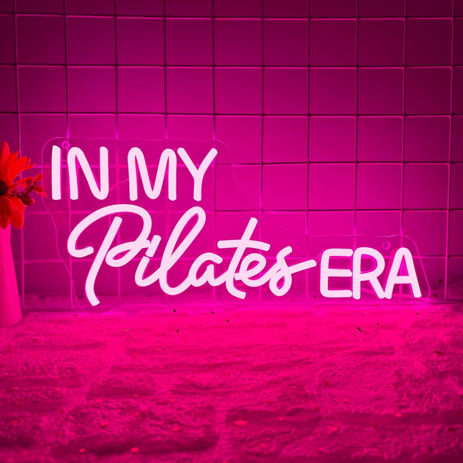 In My Pilates Era Neon Sign Di - Yoga Fitness Room ulasan dan harga