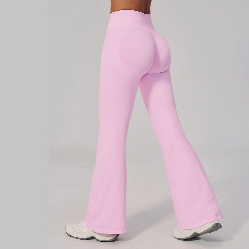 Yoga Pants High Waist Wide Leg - Yoga Fitness Pants ulasan dan harga