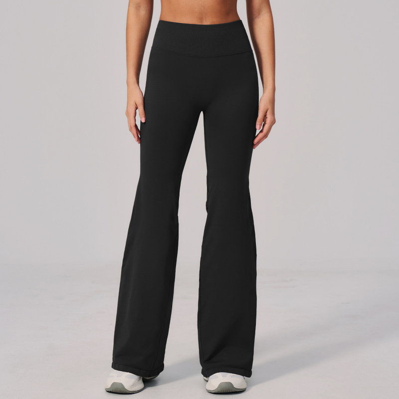 Yoga Pants High Waist Wide Leg - Yoga Fitness Pants ulasan dan harga