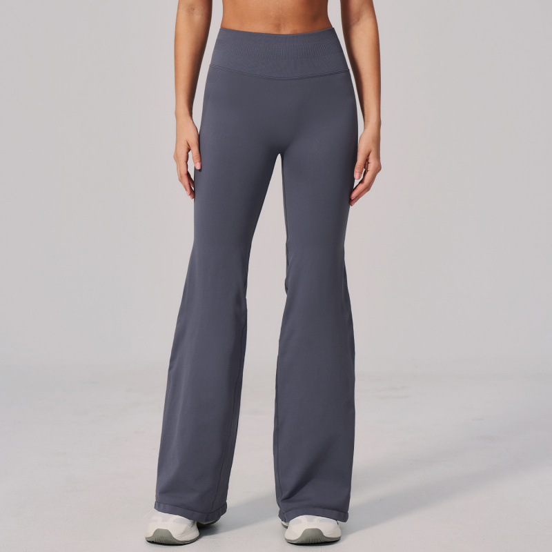 Yoga Pants High Waist Wide Leg - Yoga Fitness Pants ulasan dan harga