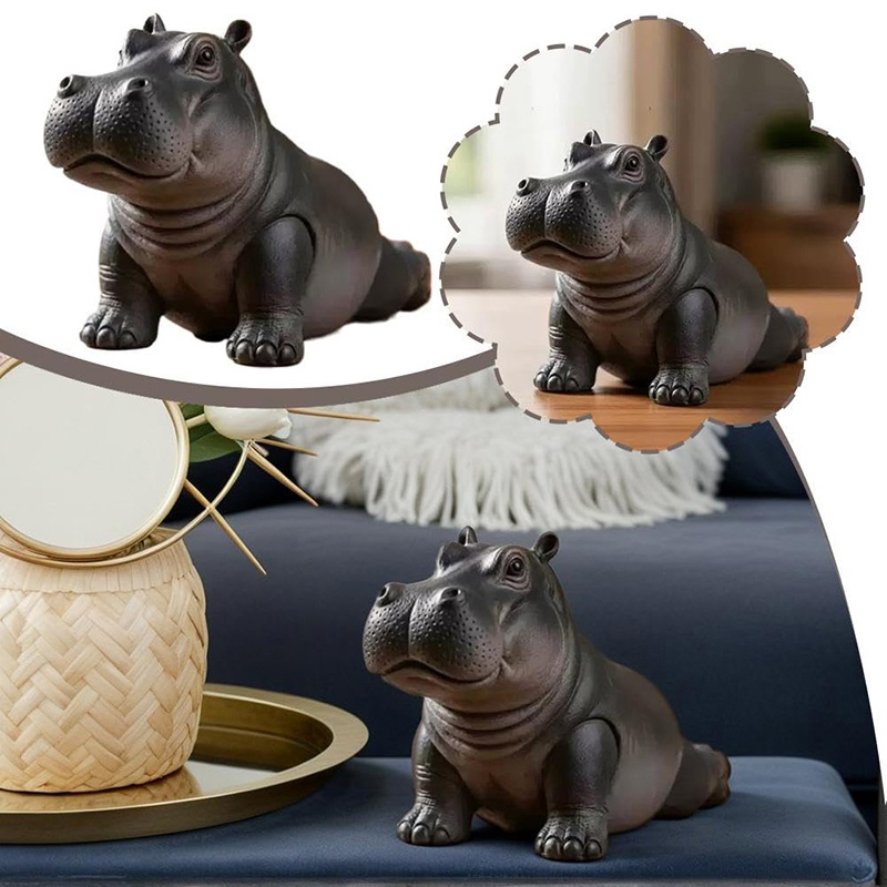 Yoga Master Hippo Statue Handc - Yoga Fitness Model ulasan dan harga