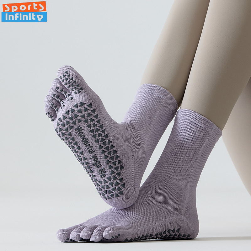 Fashion Five Finger Split Toe  - Yoga Fitness Youtube ulasan dan harga