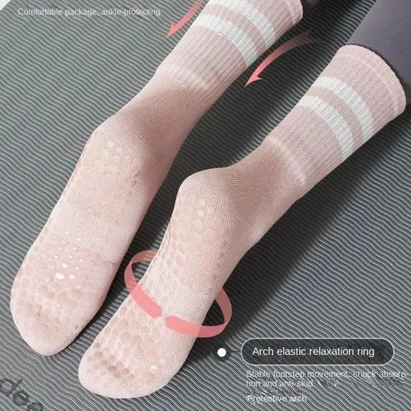 1/2/3Pair Sports Socks Cotton  - Yoga Fitness Youtube ulasan dan harga