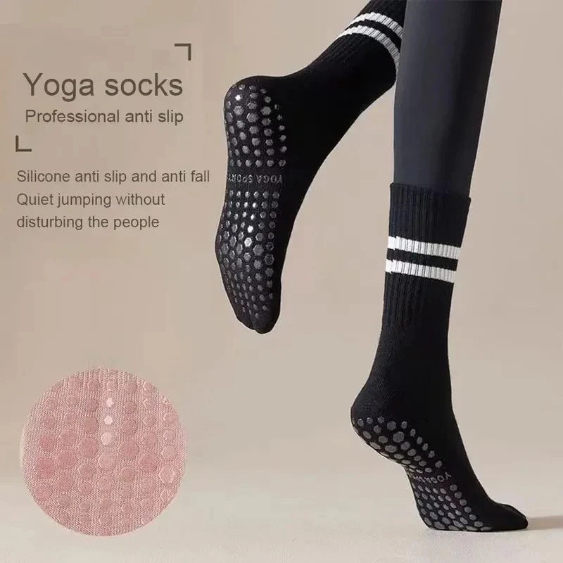 1/2/3Pair Sports Socks Cotton  - Yoga Fitness Youtube ulasan dan harga