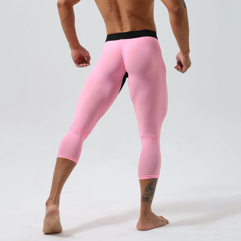 Men's High-Waist Compression T - Yoga Fitness Pants ulasan dan harga