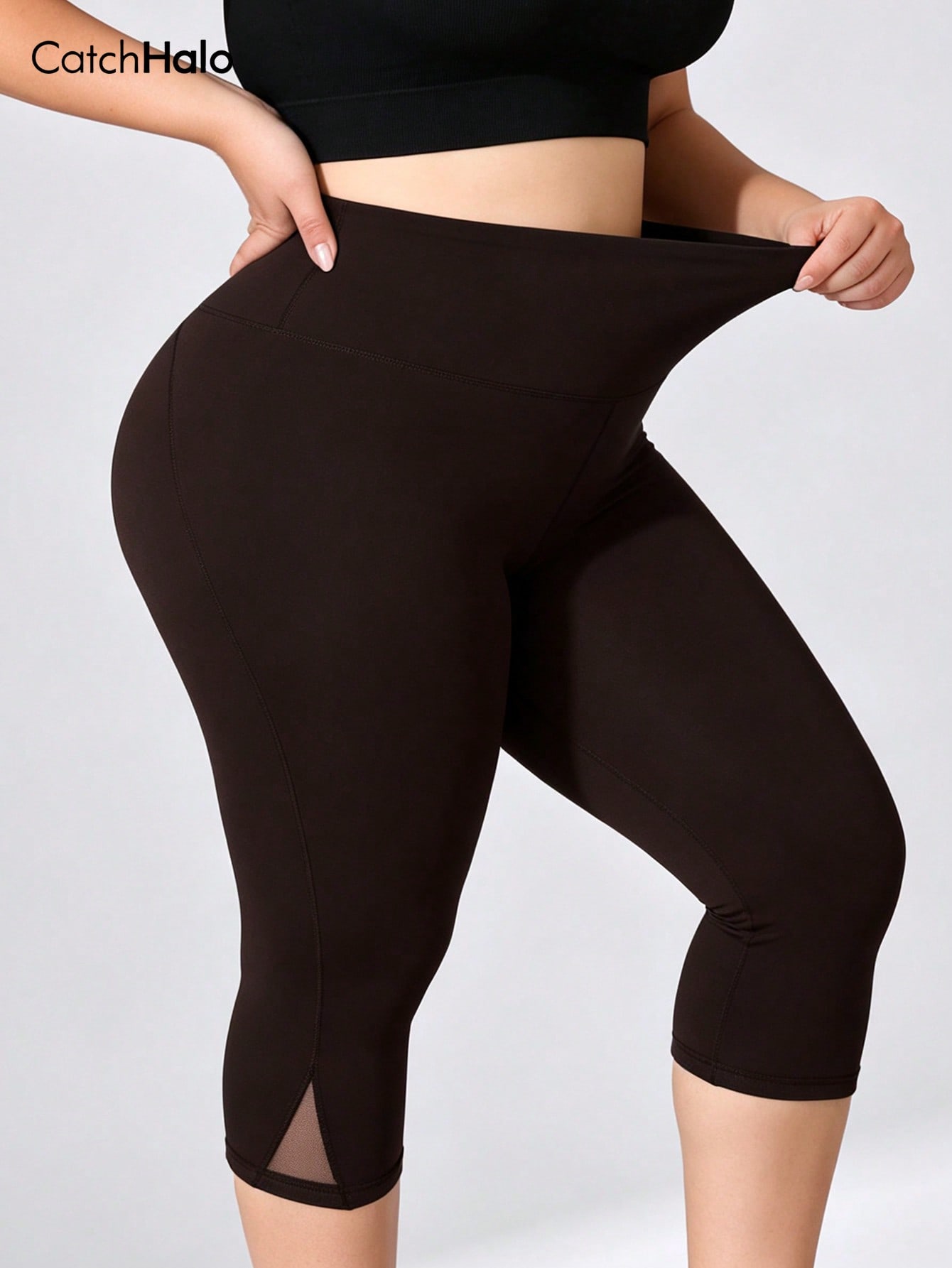 Plus Size Gym Leggings Women M - Yoga Fitness Pants ulasan dan harga