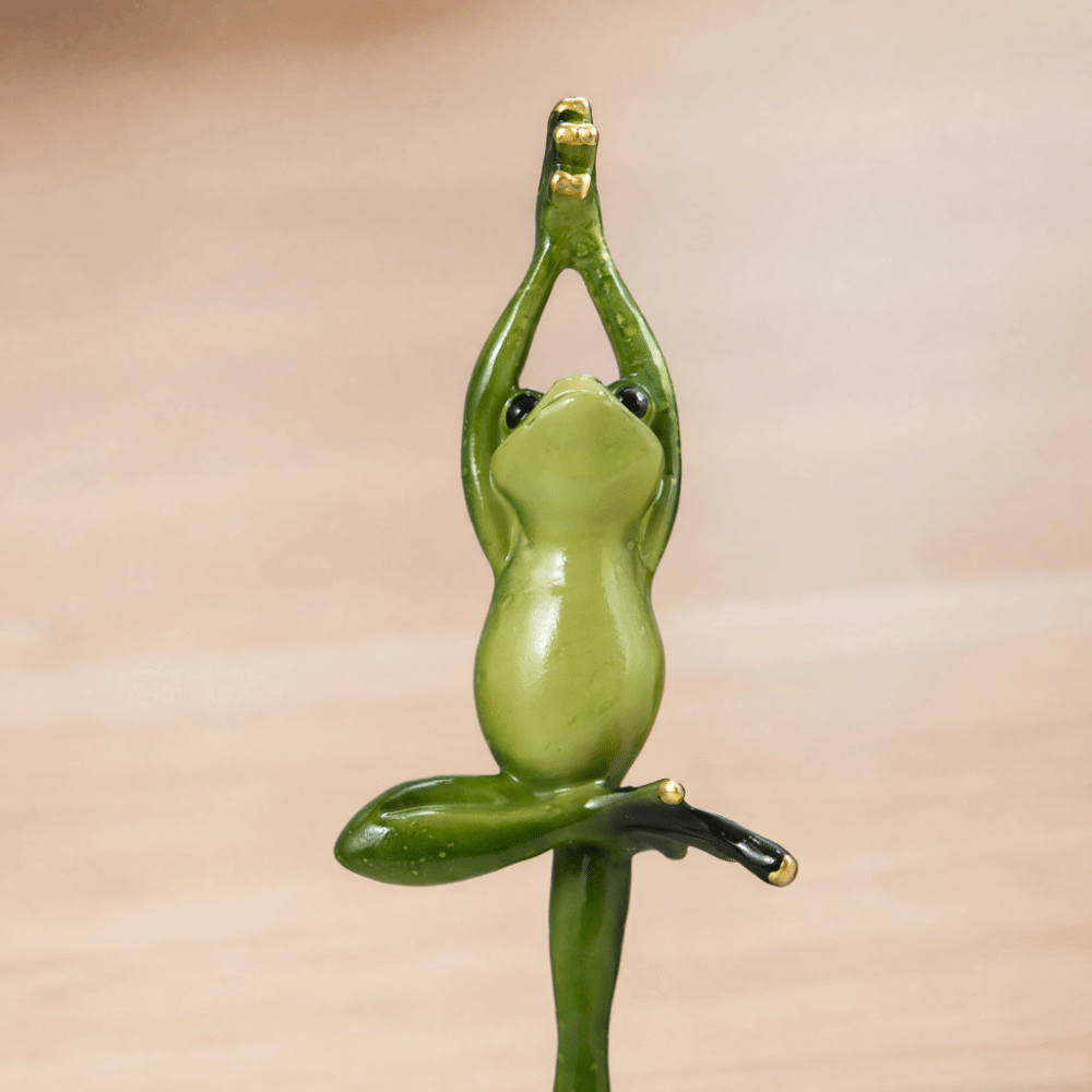Resin Yoga Pose Amphibian Resi - Yoga Fitness Model ulasan dan harga