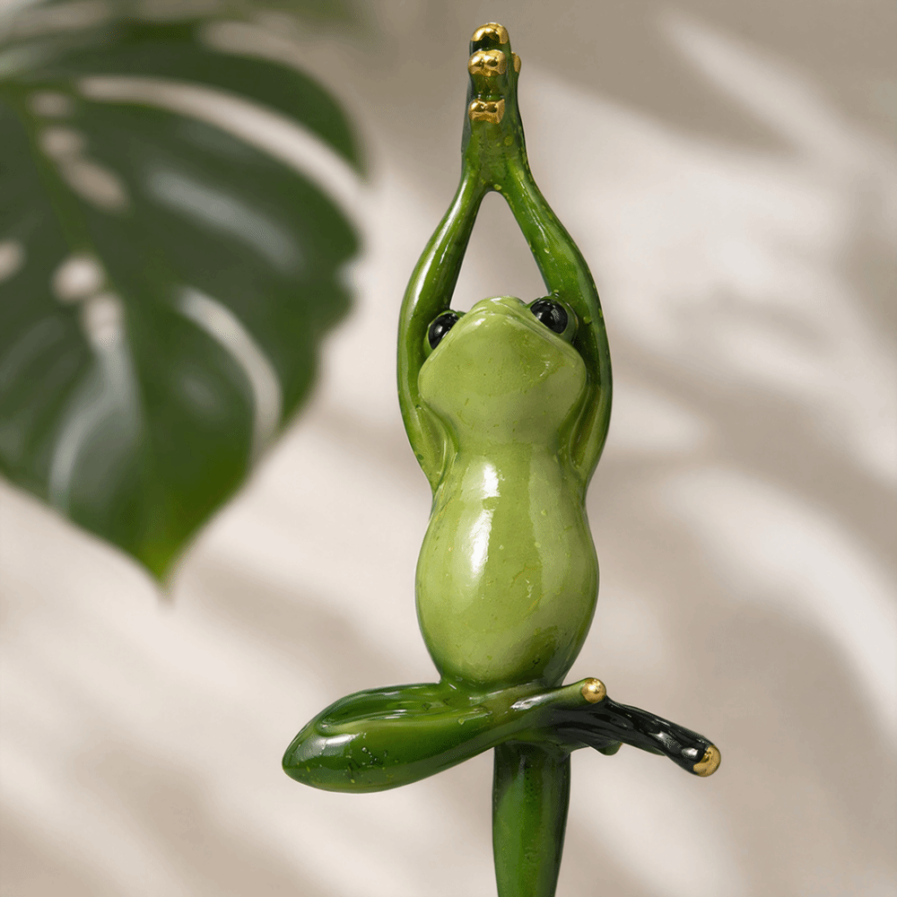 Resin Yoga Pose Amphibian Resi - Yoga Fitness Model ulasan dan harga