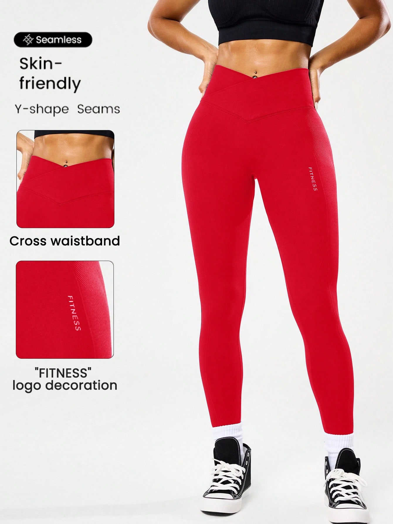 High-waisted seamless yoga leg - Yoga Fitness Pants ulasan dan harga