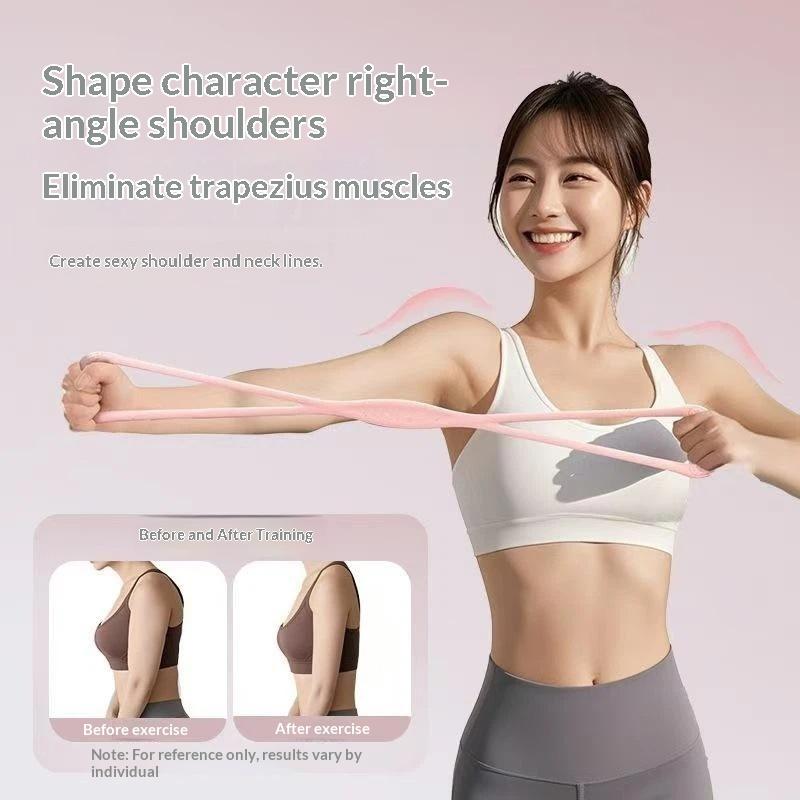 New Silicone Figure 8 Resistan - Yoga Fitness Model ulasan dan harga