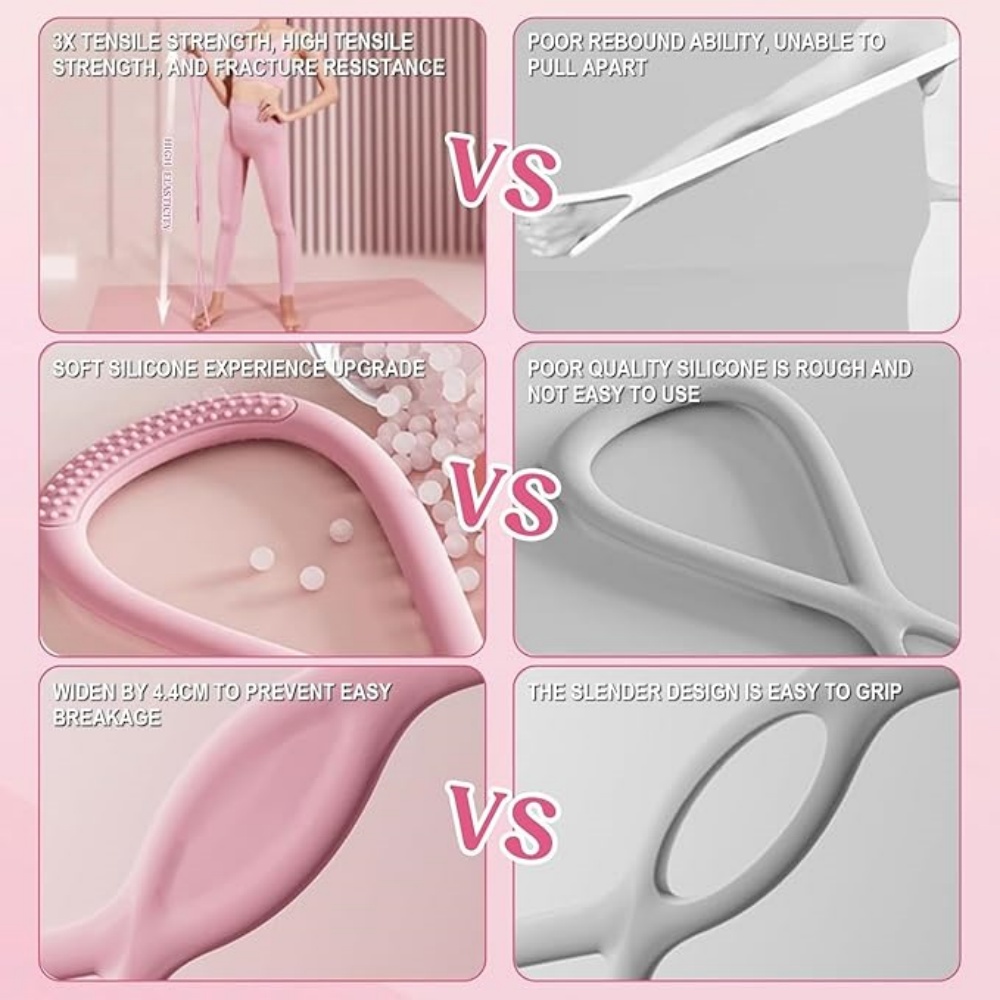 1pcs Handled Resistance Bands  - Yoga Fitness Resistance Band ulasan dan harga
