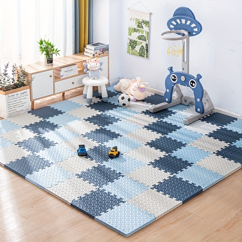 30*30cm Sports Gym Mat Protect - Yoga Fitness Room ulasan dan harga