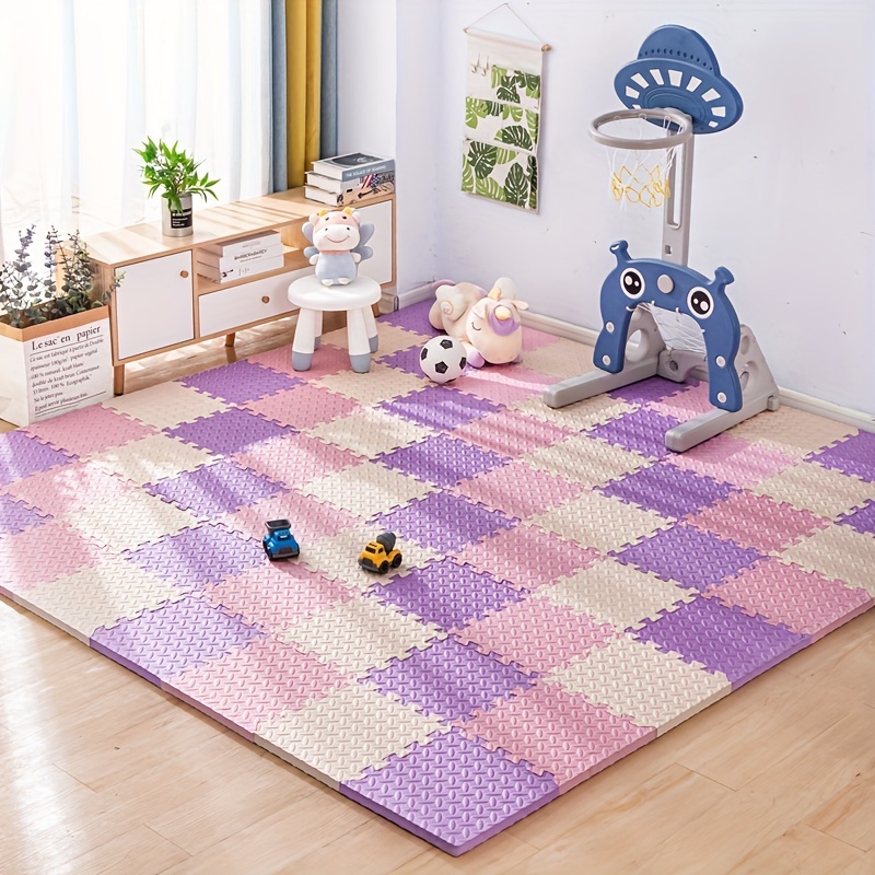 30*30cm Sports Gym Mat Protect - Yoga Fitness Room ulasan dan harga