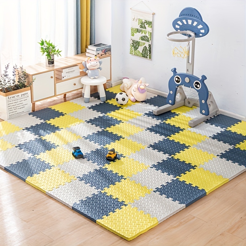 30*30cm Sports Gym Mat Protect - Yoga Fitness Room ulasan dan harga