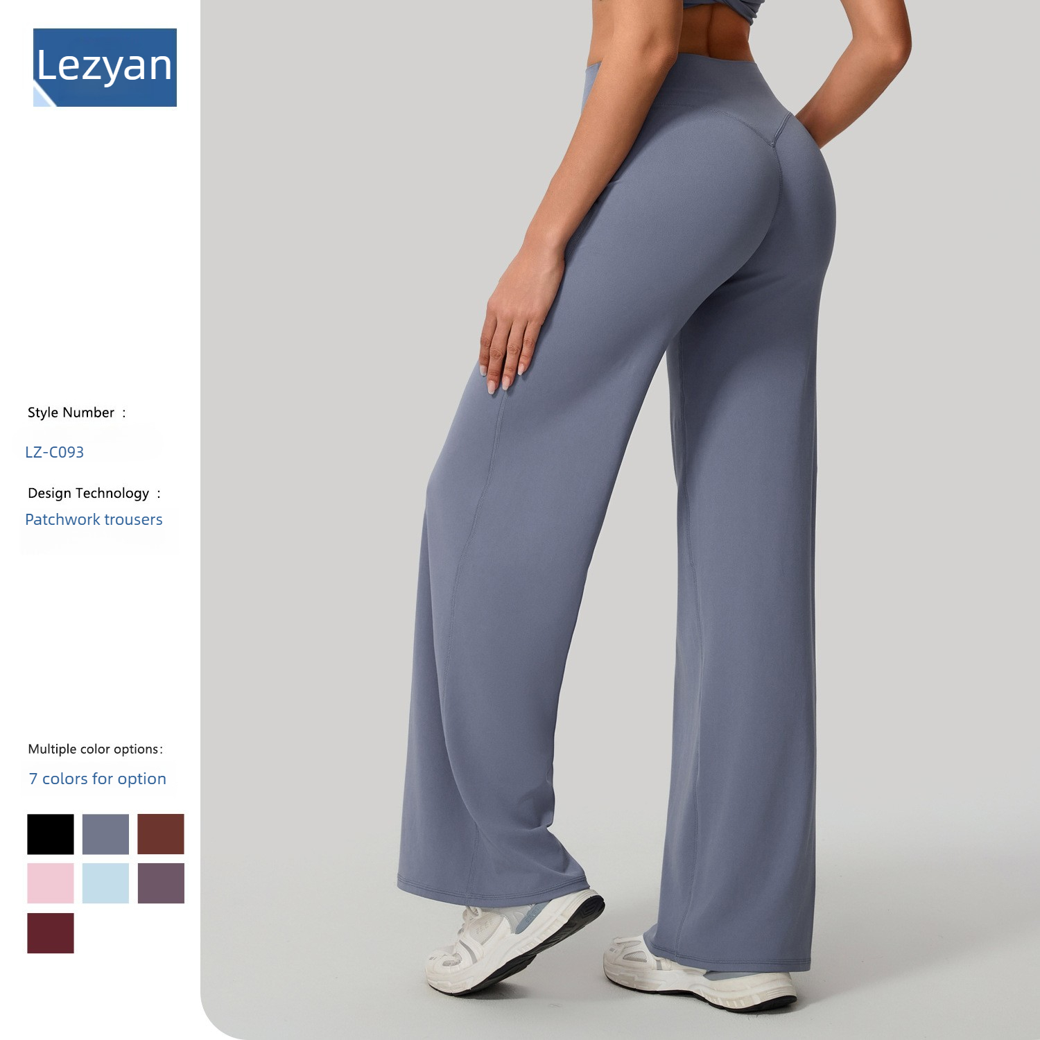 Lezyan Loose Soft Yoga Wide Le - Yoga Fitness Pants ulasan dan harga