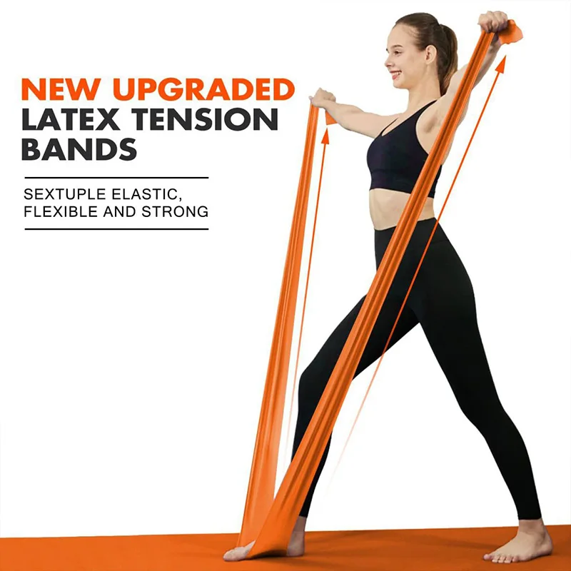 Elastic Yoga Fitness Bands Yog - Yoga Fitness Resistance Band ulasan dan harga